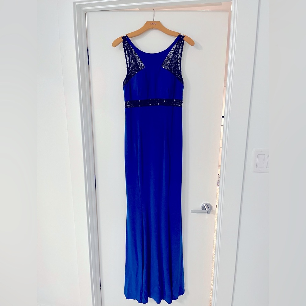 Cache Sleeveless Evening Dress
